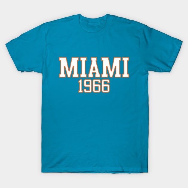 Miami 1966 T-Shirt by GloopTrekker